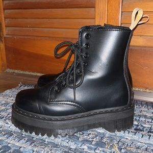 Vegan Jadon Mono Platform Boot Size US 6
